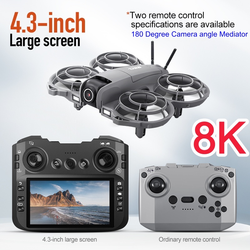 Drone Camera Hd - Büyük Ekranlı Uzaktan Kumandalı RC Drone,