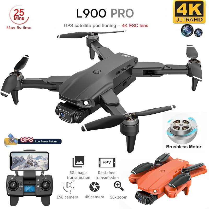 Drone Camera Hd - L900 Pro GPS Drone 4K profesyonel