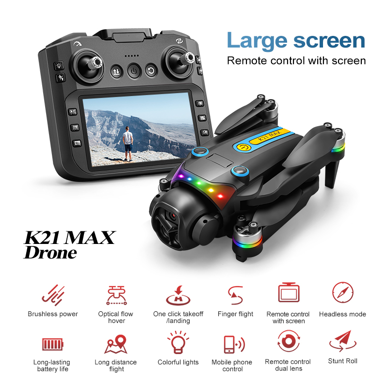 Drone Camera Hd - Dış Mekan Hava Dronu Elektrikli Çift