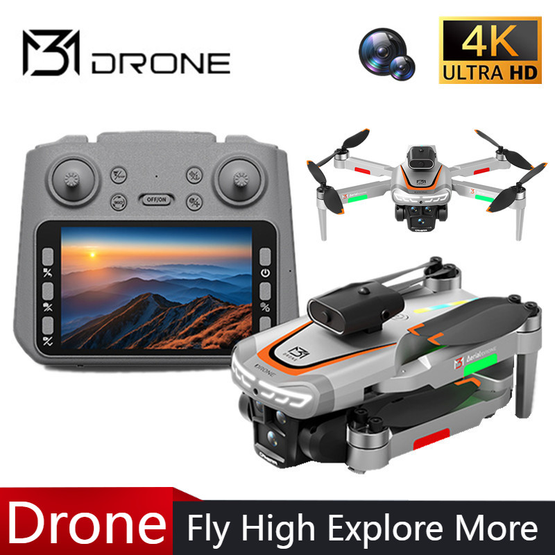 Drone Camera With Gimbal - M3 Profesyonel Drone 4K HD Hava