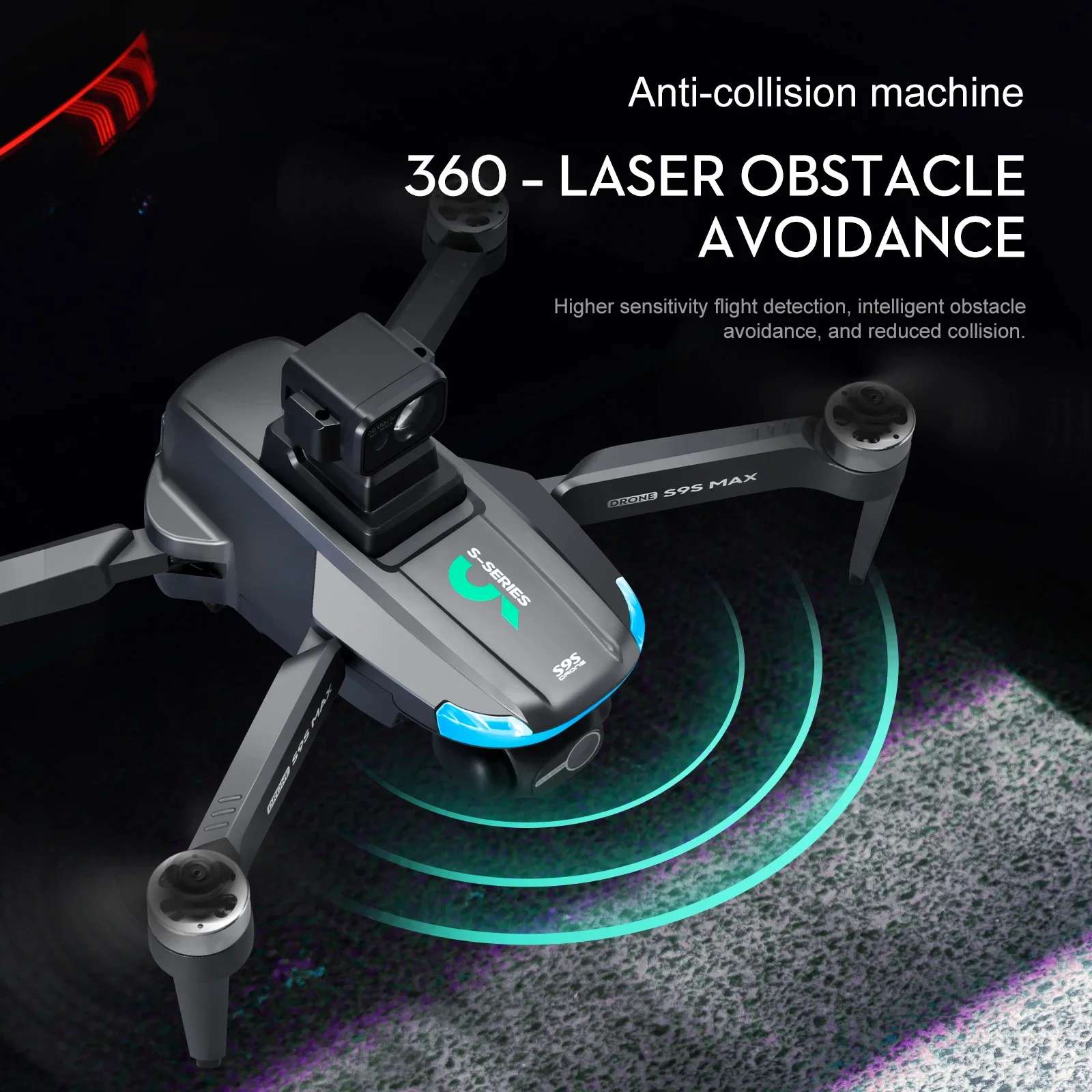 YENI S9S MAX MINI Drone 4K 2 E - Drone Camera Wide Angle incelemesi ve fiyatı