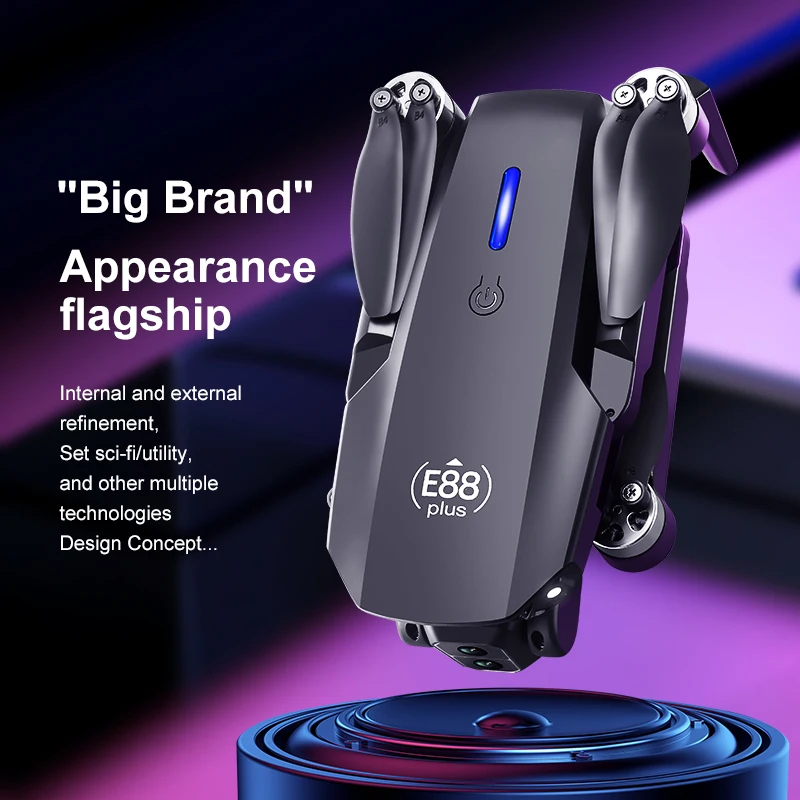 Yeni E88 Plus Quadcopter Drone - Drone Camera Hd incelemesi ve fiyatı