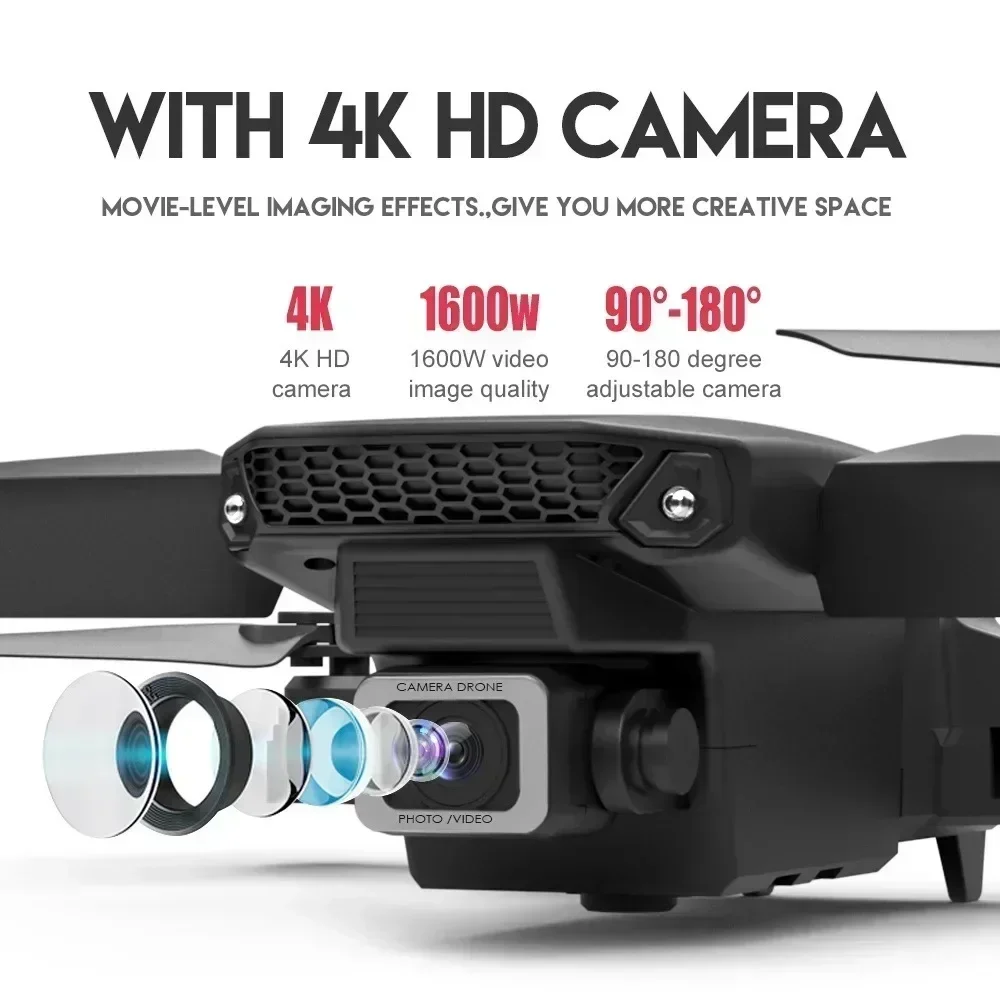 E88 Pro WIFI FPV Drone Geniş A - Drone Camera Hd incelemesi ve fiyatı