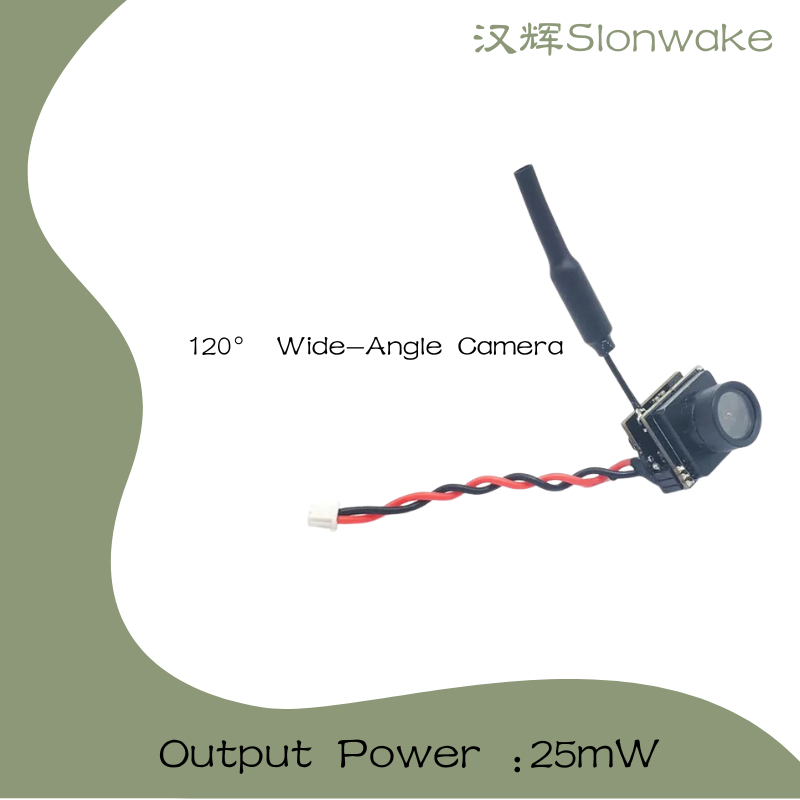 Slonwake 5.8G 48CH 25mW FPV VT - Drone Camera Wide Angle incelemesi ve fiyatı