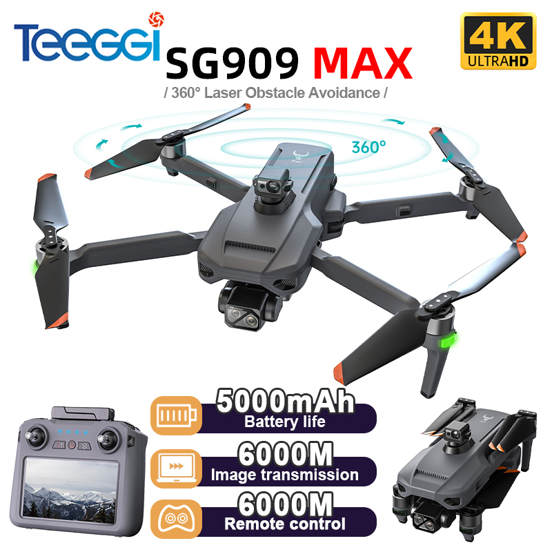 Teeggi SG909 MAX GPS Drone 4K  - Drone Camera 4K incelemesi ve fiyatı