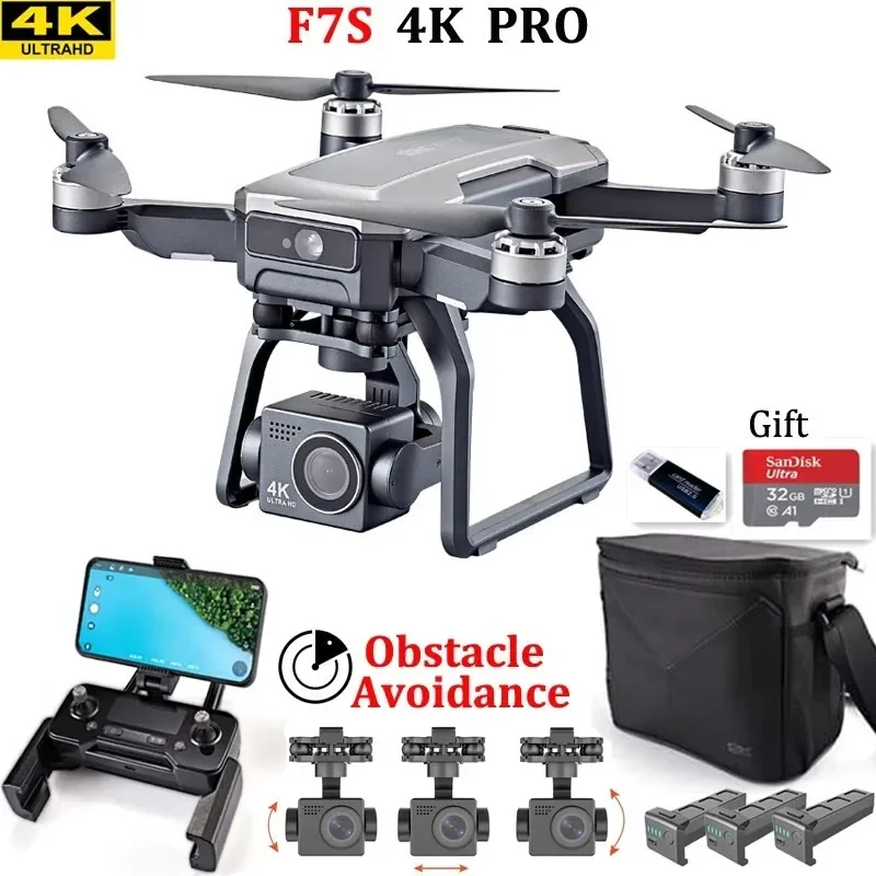 SJRC F7s 4K PRO Drone 4K gözle - Drone Camera With Gimbal incelemesi ve fiyatı