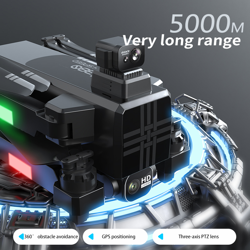 A380 Drone 4K HD üç eksenli An - Drone Camera Wide Angle incelemesi ve fiyatı
