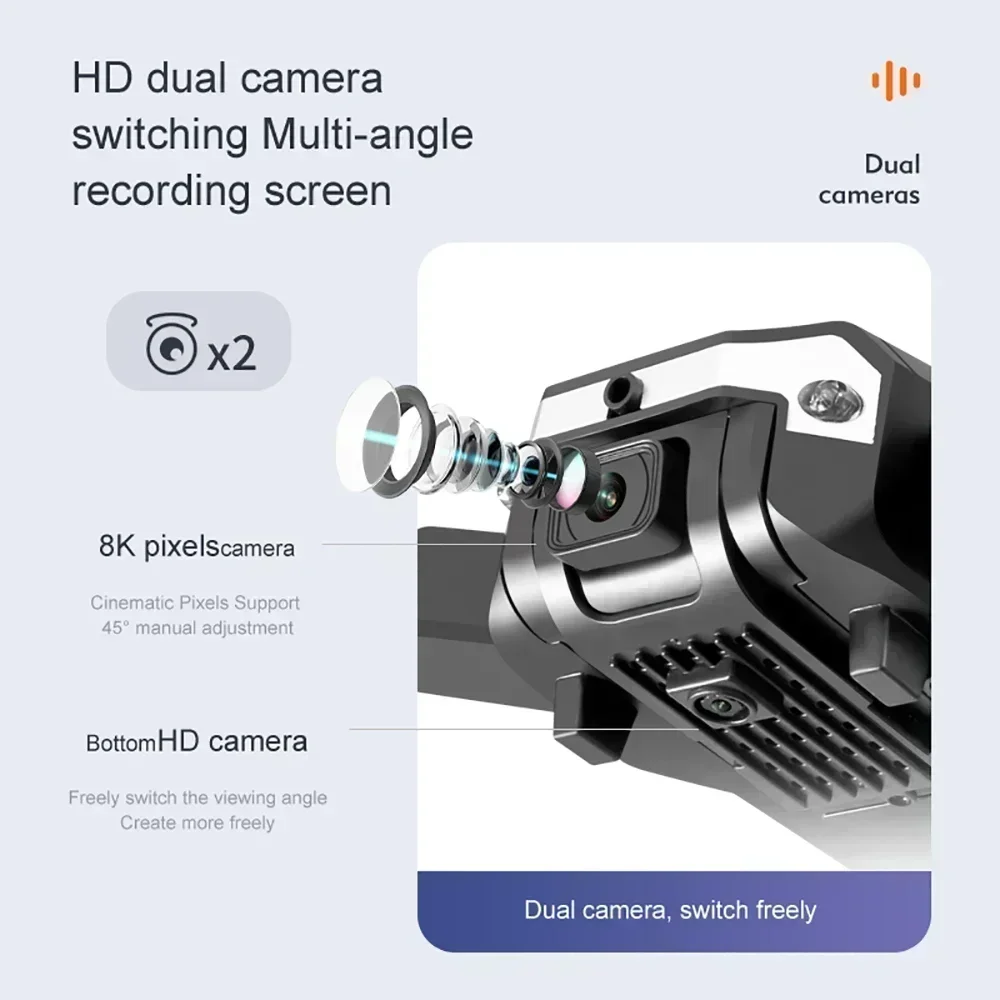 G6 pro Drone, 8K Çift Kamera,  - Drone Camera Professional incelemesi ve fiyatı