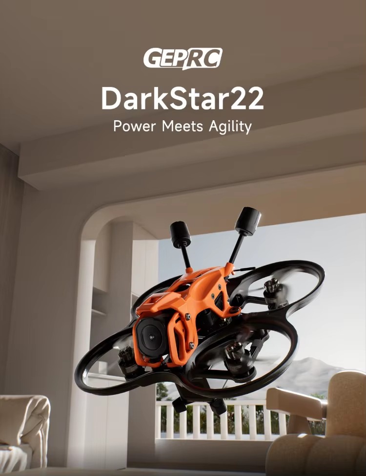 Yeni GEPRC DarkStar22 O4 Pro H - Drone Camera Mount incelemesi ve fiyatı
