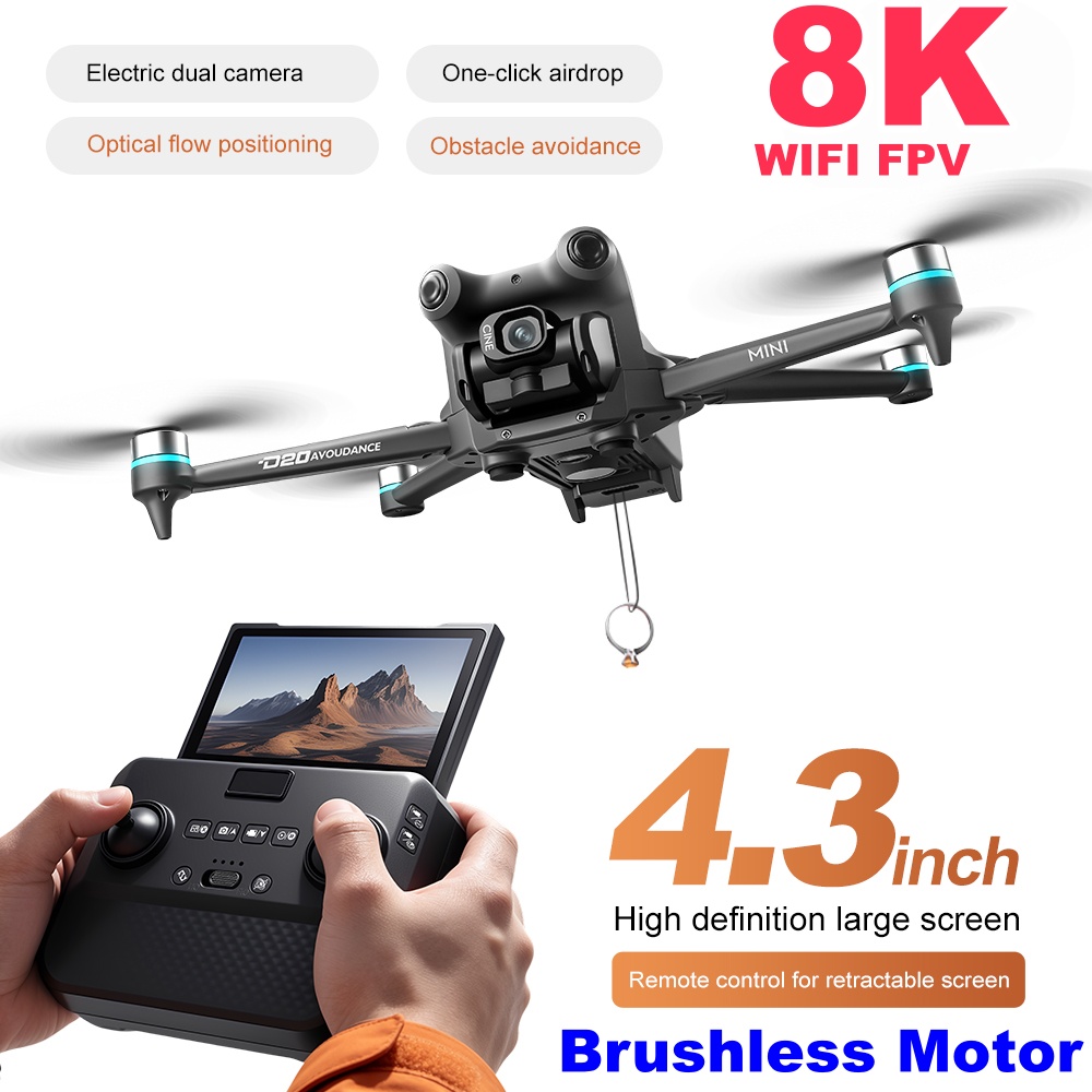 8K ESC Kamera Drone Fırçasız 4 - Drone Camera 4K incelemesi ve fiyatı